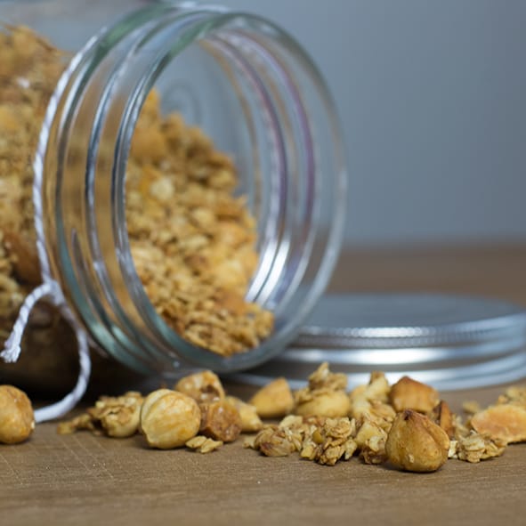 Home-made granola